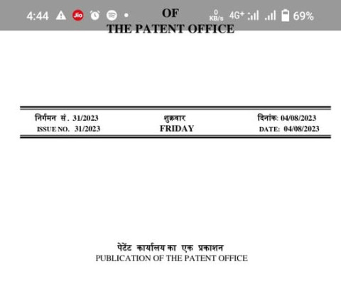 patent publication