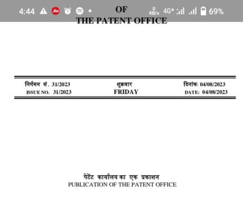 patent publication